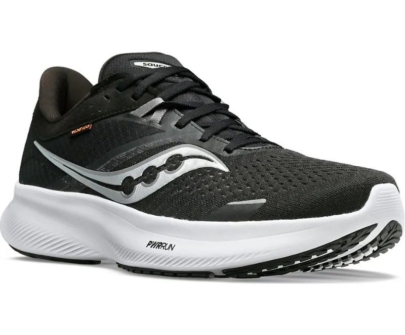 Saucony Men's Ride 16 Black/White-2